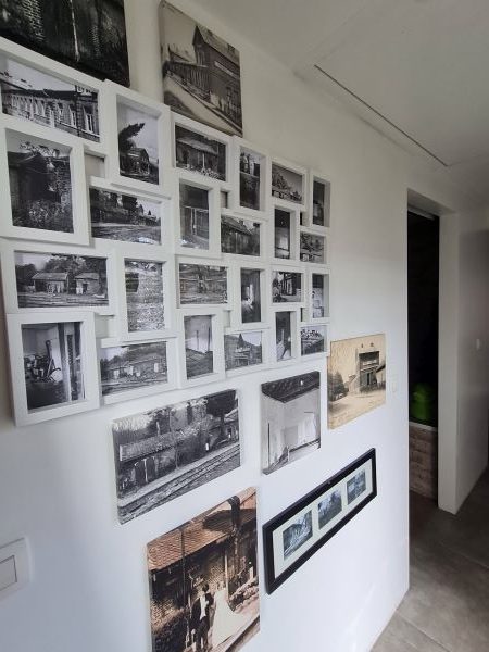 Fotogalerie im Bahnwärterhaus dokumentiert den Umbau