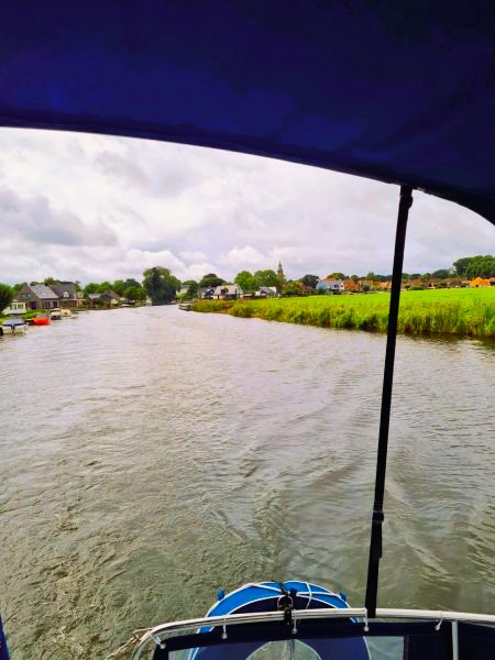 Ausfahrt aus Blokzijl