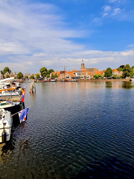 Liegeplatz im alten Hafen von Blokzijl - denkmalgeschützt! Schönster Hafen der Provinz 