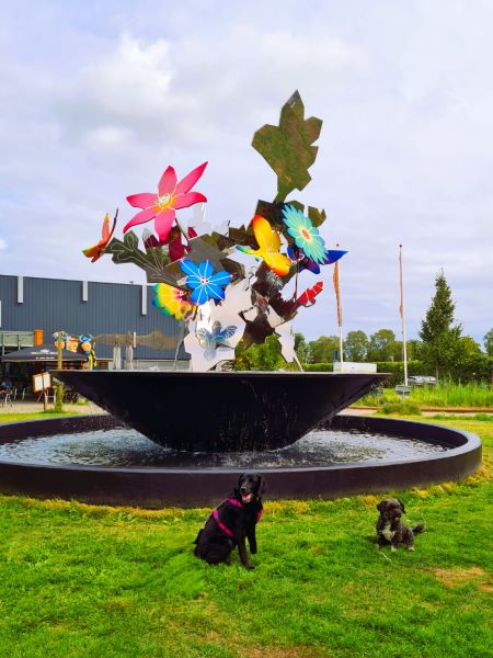 Der Blumen Brunnen in Ijlst Friesland