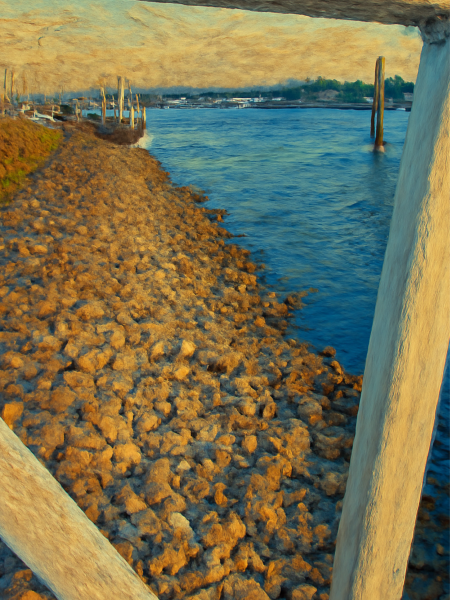 Bonusbild Foto vom Rhein in Gemälde umwandeln