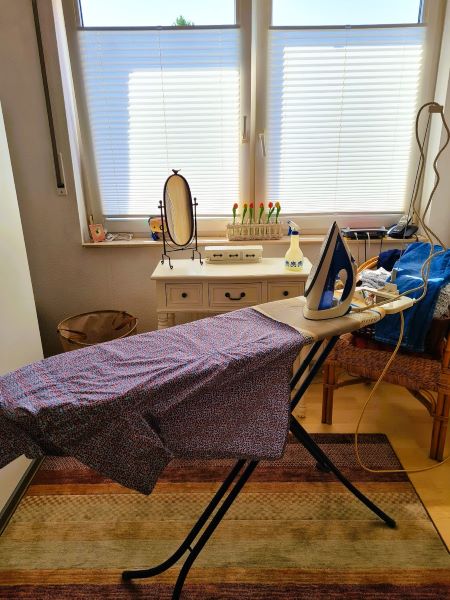 Bügeln am 12 von 12 im August 