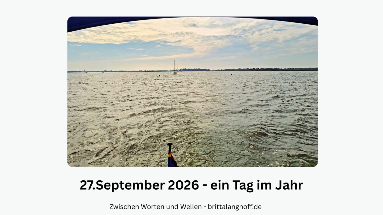 Brittas Langhoffs Beitrag zur Blogparade Ein Tag im Jahr - die Geschichte des 27.September