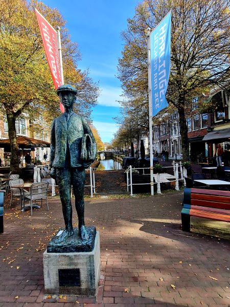 Einkaufen in Harlingen aan Zee , Friesland, NL