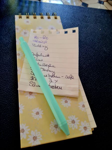 Einkaufszettel 12 von 12 September 2025