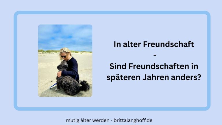 In diesem Artikel geht es um Freundschaften in späteren Jahren. Wie verändern sich Freundschaften und wie kann man sie auch im Alter bewahren?