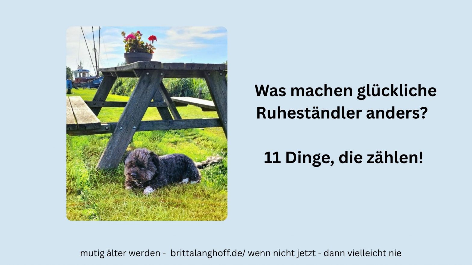 Warum manche im Ruhestand aufblühen und andere hadern – und welche 11 Denkweisen, Gewohnheiten und Entscheidungen den wahren Unterschied machen