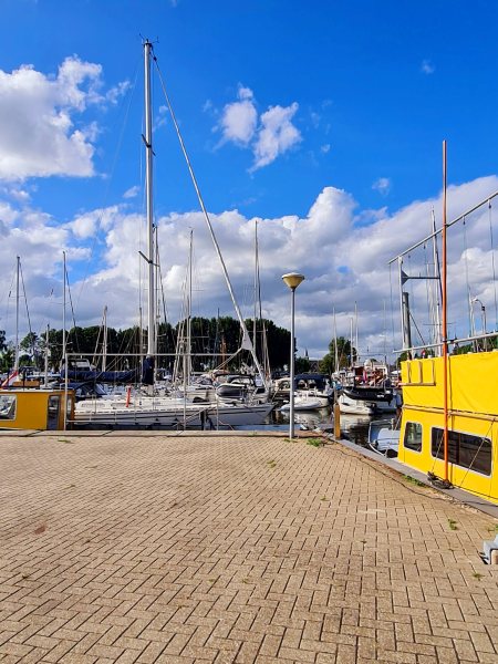 Passsantenhafen Heeg im August 