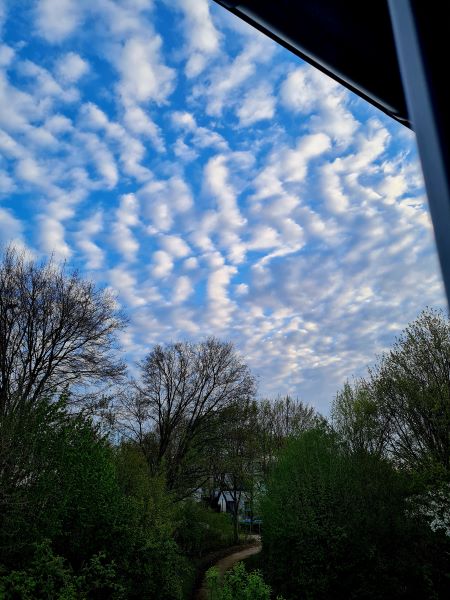 12 von 12 April 2026 - Morgenhimmel 