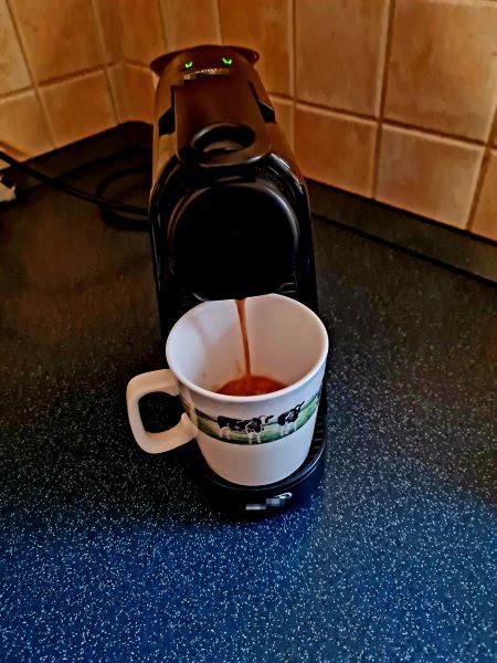 der erste Kaffee am 12 von 12 im Oktober 2025