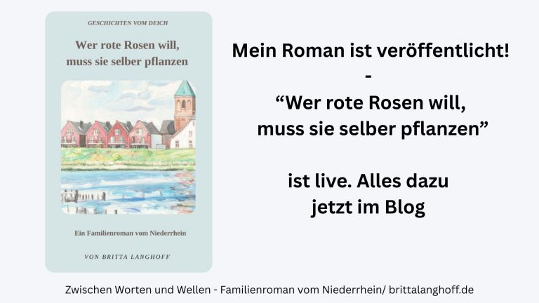 Britta Langhoff hat ihren ersten Roman veröffentlicht. "Wer rote Rosen will, muss sie selber pflanzen" ist live. Alles zum Buchlaunch jetzt in diesem Artikel.