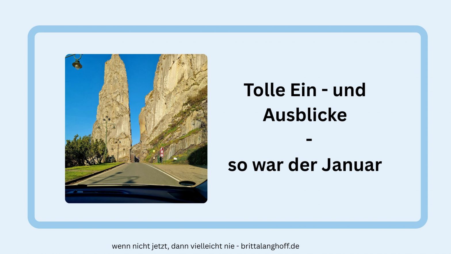 Lest hier den Rückblick auf den Januar 2026 - ein unerwartet schöner Monat. Viel besser als sein Ruf !
