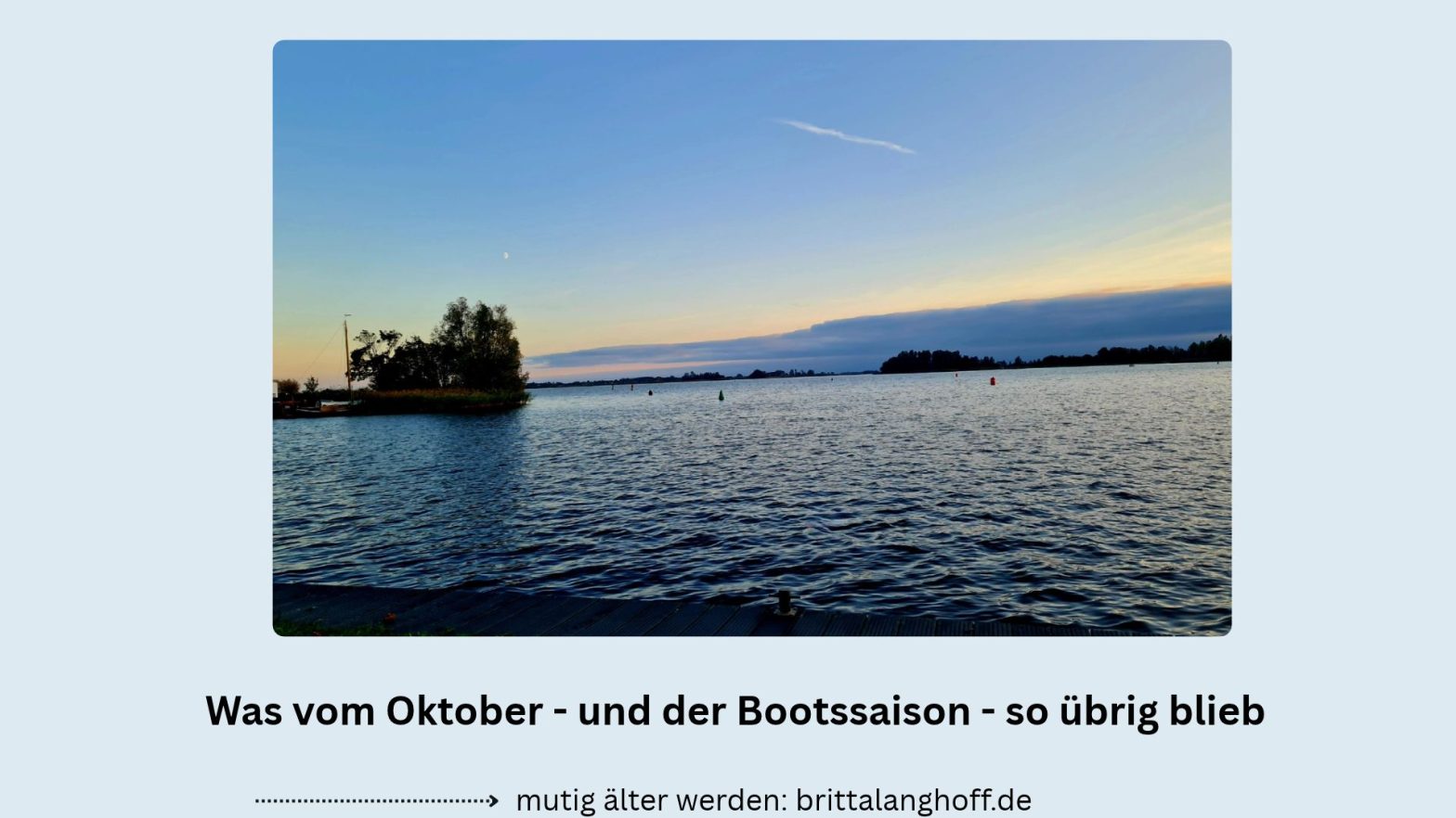 Britta Langhoffs Monatsrückblick Oktober 2026