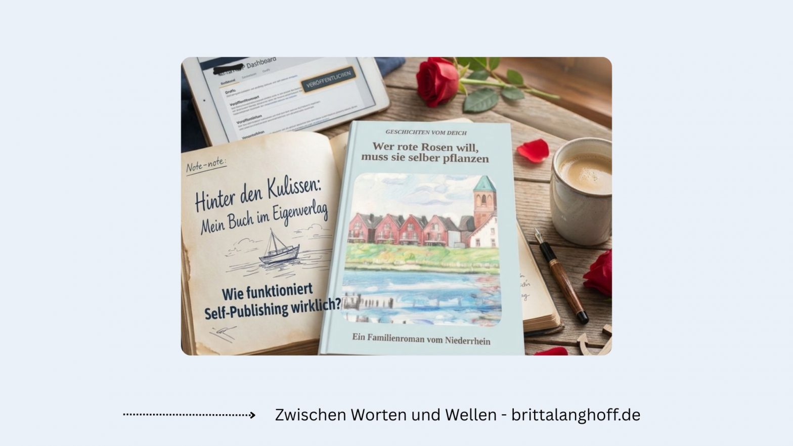 Autorin Britta Langhoff berichtet von ihren Self Publishing Erfahrungen - in der Reihe Hinter den Kulissen einer Romanveröffentlichung