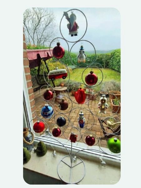 Gestell für Weihnachtskugeln