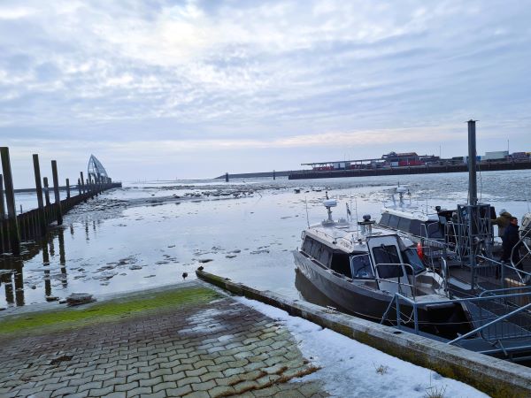 Der Töwerland Express Juist im Winter