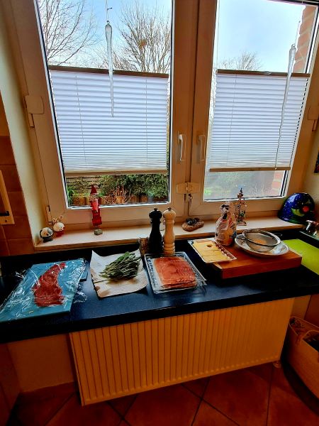 Vorbereitung für Involtini Saltimbocca am 12 von 12 Dezember 2025