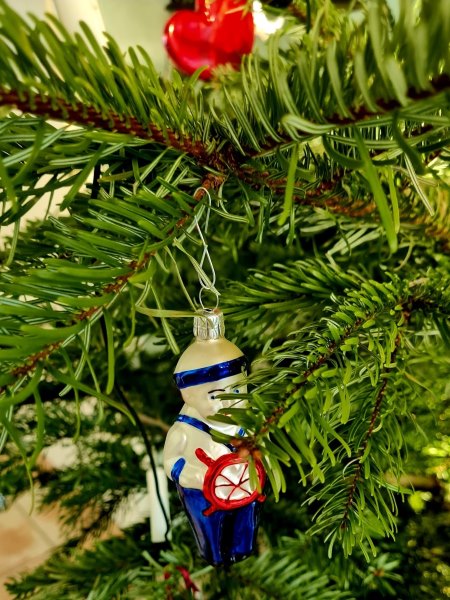 Bootsmann als Weihnachtsschmuck